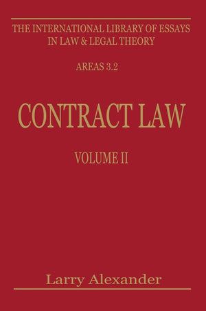 Contract Law (International Library Of Essays In Law And Legal Theory), Vol Ii,Used