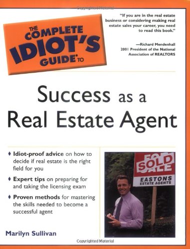 Complete Idiot's Guide to Success as a Real Estate Agent (The Complete Idiot's Guide),Used