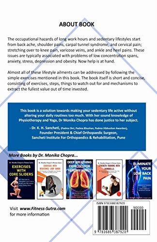 Workout for Desk Bounds: Quick Stretches & Exercises to keep your Neck, Shoulders, Back & Legs Painfree and Mind Active (Fitnes,Used