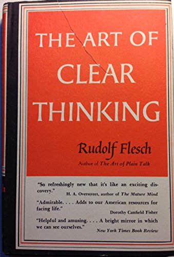 The Art of Clear Thinking,Used