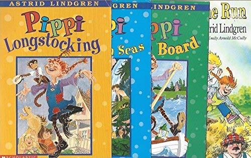 The Pippi Longstocking 4Book Set: Pippi Longstocking, Pippi Goes On Board, Pippi In The South Seas, And Pippi On The Run,Used