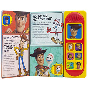 Phoenix International Toy Story 4 Sound Book - Woody, Buzz Lightyear & Bo Peep - Interactive Play-a-Sound Experience