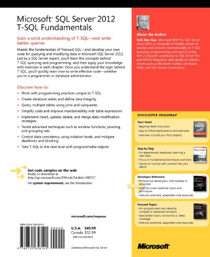 Microsoft SQL Server 2012 TSQL Fundamentals,Used