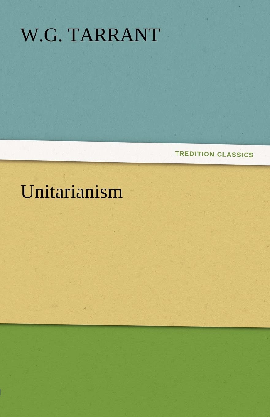 Unitarianism,Used