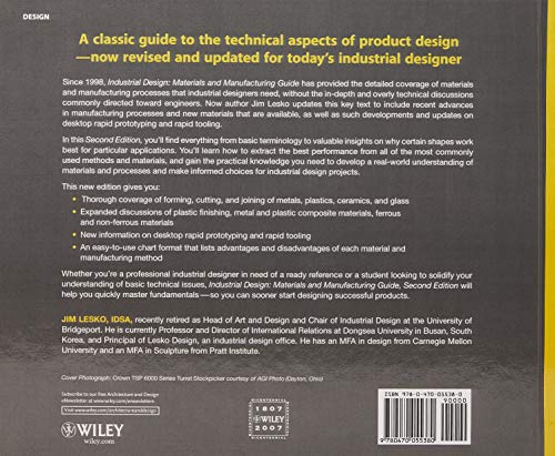 Industrial Design: Materials and Manufacturing Guide,New