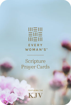 Every WomanS Scripture Prayer Cards (Softcover): Featuring The King James Version