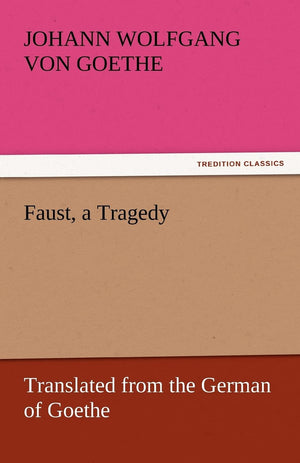 Faust, a Tragedy,Used