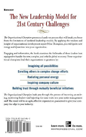 The Organizational Champion: How to Develop Passionate Change Agents at Every Level,Used