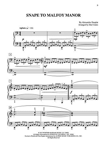 Harry Potter and the Deathly Hallows, Part 1: Easy Piano,Used