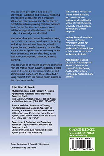 Wellbeing, Recovery and Mental Health,Used