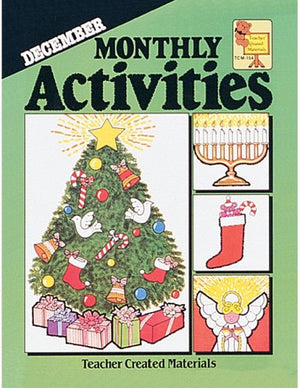 December Monthly Activities  Teacher Created Materials,Used