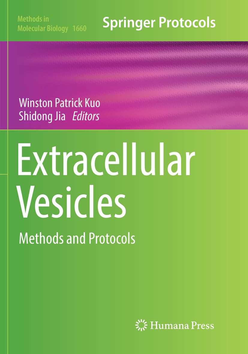 Extracellular Vesicles: Methods and Protocols (Methods in Molecular Biology, 1660),Used