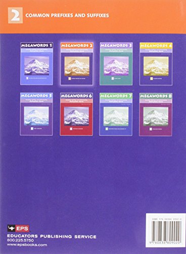 Decoding, Spelling, and Understanding Multisyllabic Words: Common Prefixes and Suffixes,Used