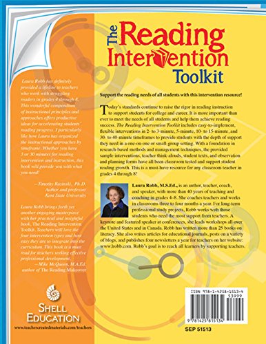 The Reading Intervention Toolkit (Professional Resources),Used