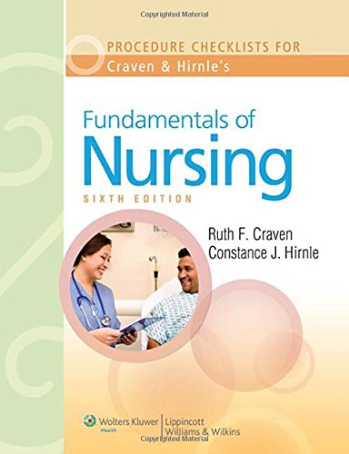 Procedure Checklists for Craven and Hirnle's Fundamentals of Nursing: Human Health and Function,Used