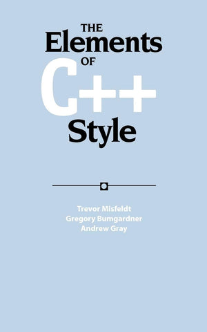 The Elements of C++ Style (Sigs Reference Library),Used