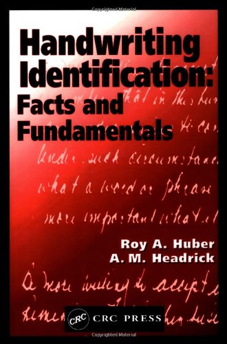 Handwriting Identification: Facts and Fundamentals,Used