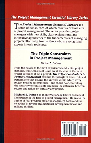 The Triple Constraints in Project Management (Project Management Essential Library),Used