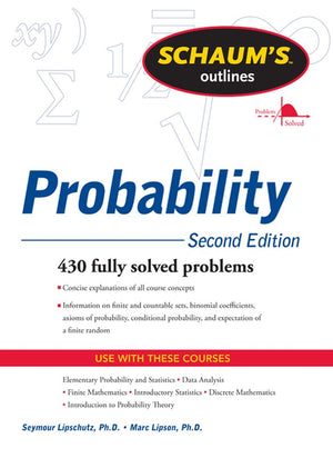Schaum'S Outline Of Probability, Second Edition (Schaum'S Outlines),Used