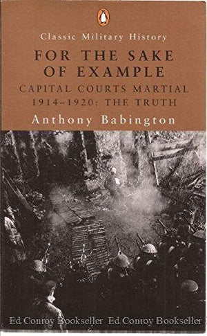 For the Sake of Example: Capital CourtsMartial 19141920,Used