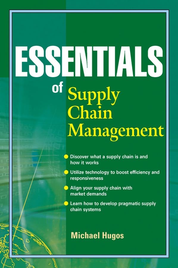 Essentials of Supply Chain Management,New