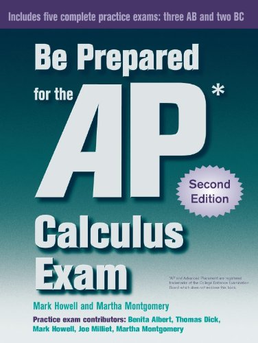 Be Prepared for the AP Calculus Exam,Used