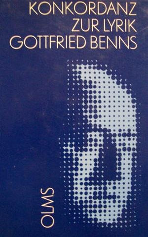 Konkordanz Zur Lyrik Gottfried Benns