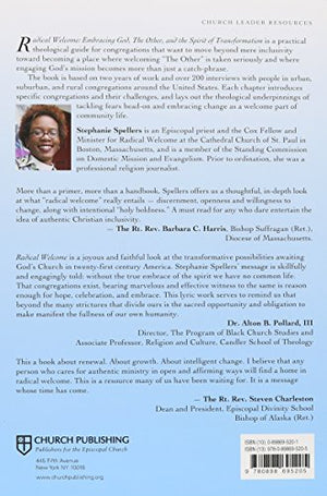 Radical Welcome: Embracing God, The Other, And The Spirit Of Transformation,New