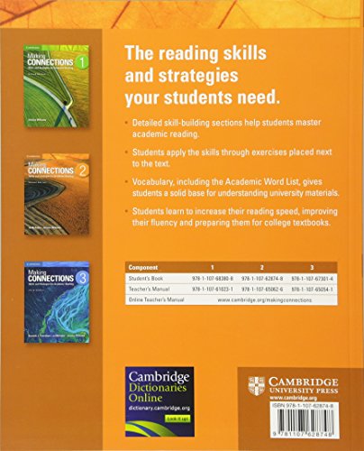 Making Connections Level 2 Student's Book: Skills and Strategies for Academic Reading,New