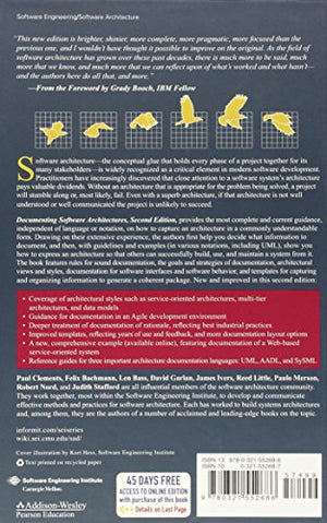 Documenting Software Architectures: Views and Beyond,Used