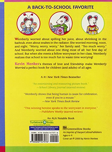 Wemberly Worried (Turtleback School & Library Binding Edition),Used