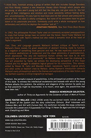 Fate, Time, and Language: An Essay on Free Will,New