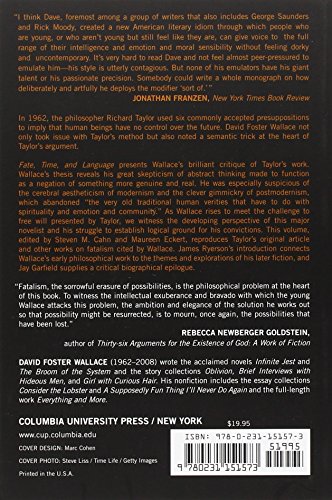 Fate, Time, and Language: An Essay on Free Will,New