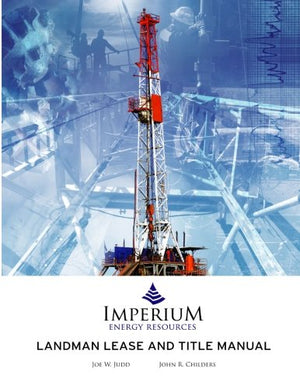 Landman Lease and Title Manual,Used