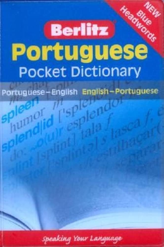 Portuguese Pocket Dictionary (Berlitz Pocket Dictionary) (Portuguese Edition),Used