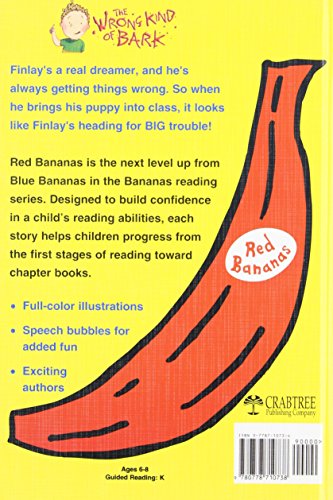 The Wrong Kind Of Bark (Red Bananas Level 3),Used