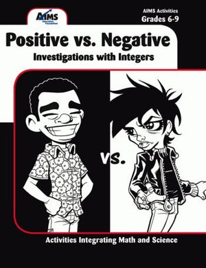 Positive Vs. Negative: Investigations with Integers Grades 69,Used