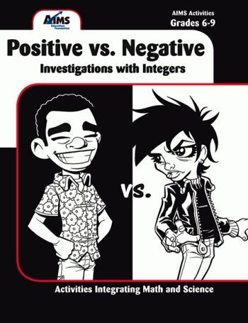 Positive Vs. Negative: Investigations with Integers Grades 69,Used