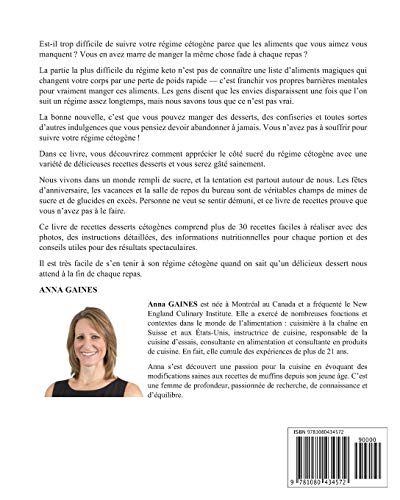 Dessert Ctogne: 30 Recettes desserts Lowcarb et  haute teneur en gras pour toutes les occasions ; Recettes pauvres en glucide,Used