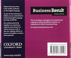 Business Result Advanced. Class Audio CD 2nd Edition,Used