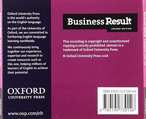 Business Result Advanced. Class Audio CD 2nd Edition,Used