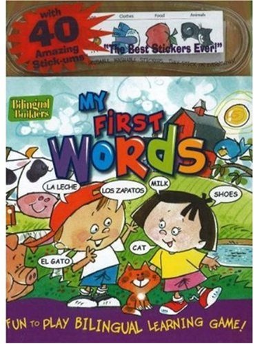 My First Words: Fun to Play Bilingual Learning Game! (Bilingual Builders) (English and Spanish Edition),Used