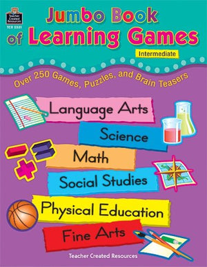 Jumbo Book of Learning Games,Used