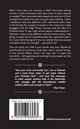 Uncover Satan Recover Thyself: A Rational Satanic recovery,Used