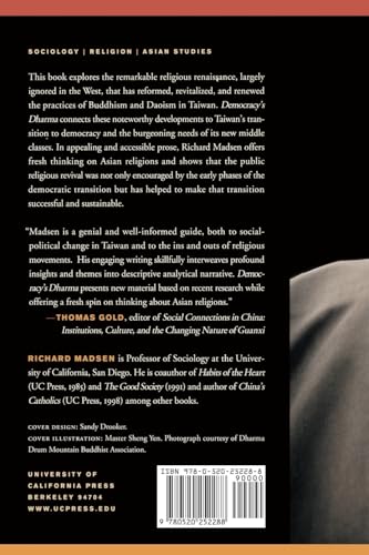 Democracy's Dharma: Religious Renaissance and Political Development in Taiwan,New