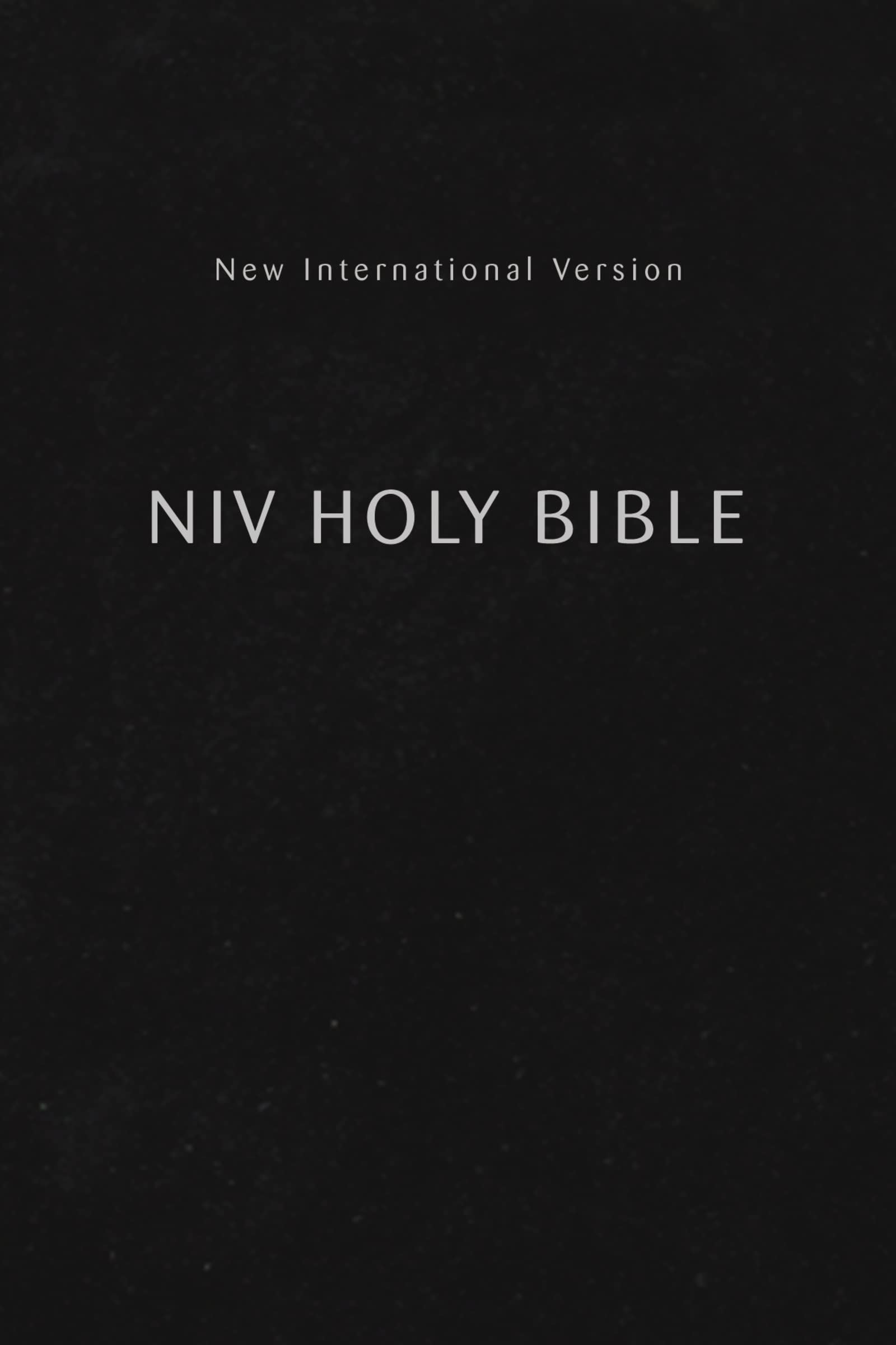 NIV, Holy Bible, Compact, Paperback, Black, Comfort Print,New