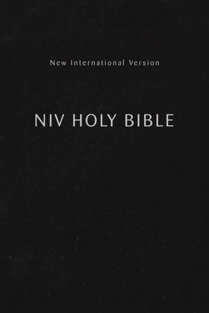 NIV, Holy Bible, Compact, Paperback, Black, Comfort Print,New