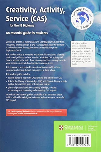 Creativity, Activity, Service (CAS) for the IB Diploma: An Essential Guide for Students,Used