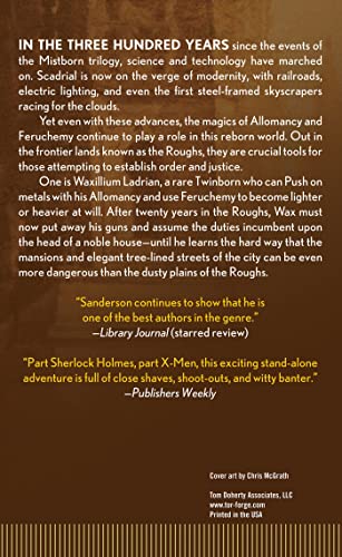 The Alloy Of Law: A Mistborn Novel (The Mistborn Saga, 4),New