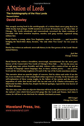 A Nation Of Lords: The Autobiography Of The Vice Lords,New